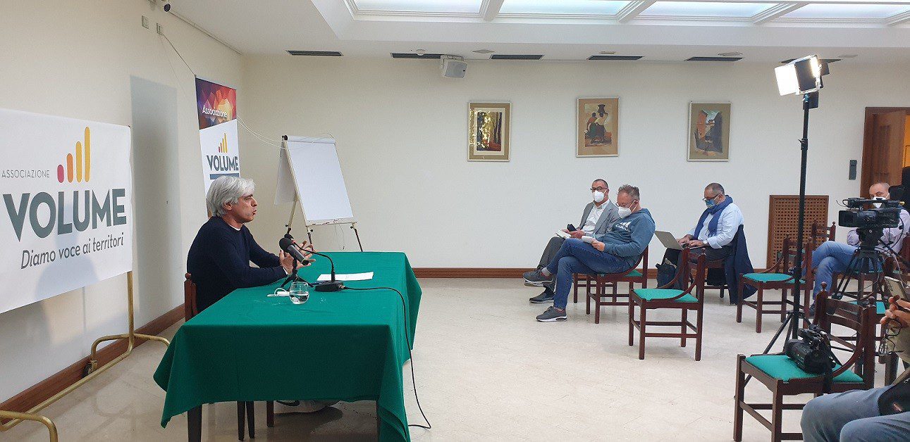 NASCE ‘VOLUME – DIAMO VOCE AI TERRITORI’ 1 Conferenza stampa