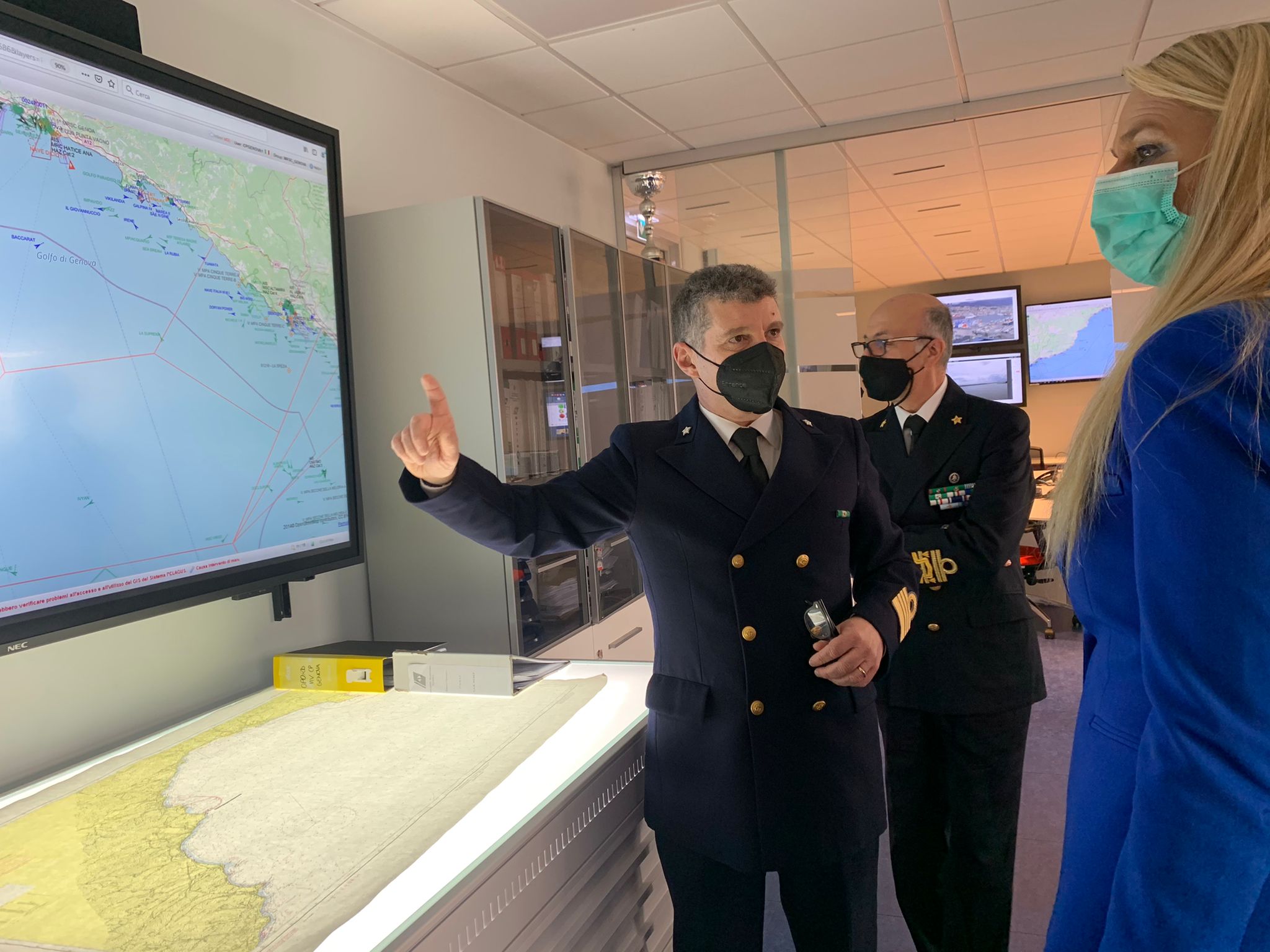 Genova, Sottosegretario Pucciarelli: Direzione Marittima della Liguria – Capitaneria di Porto di Genova sempre al servizio del Paese 1 Il Sottosegretario Pucciarelli 3