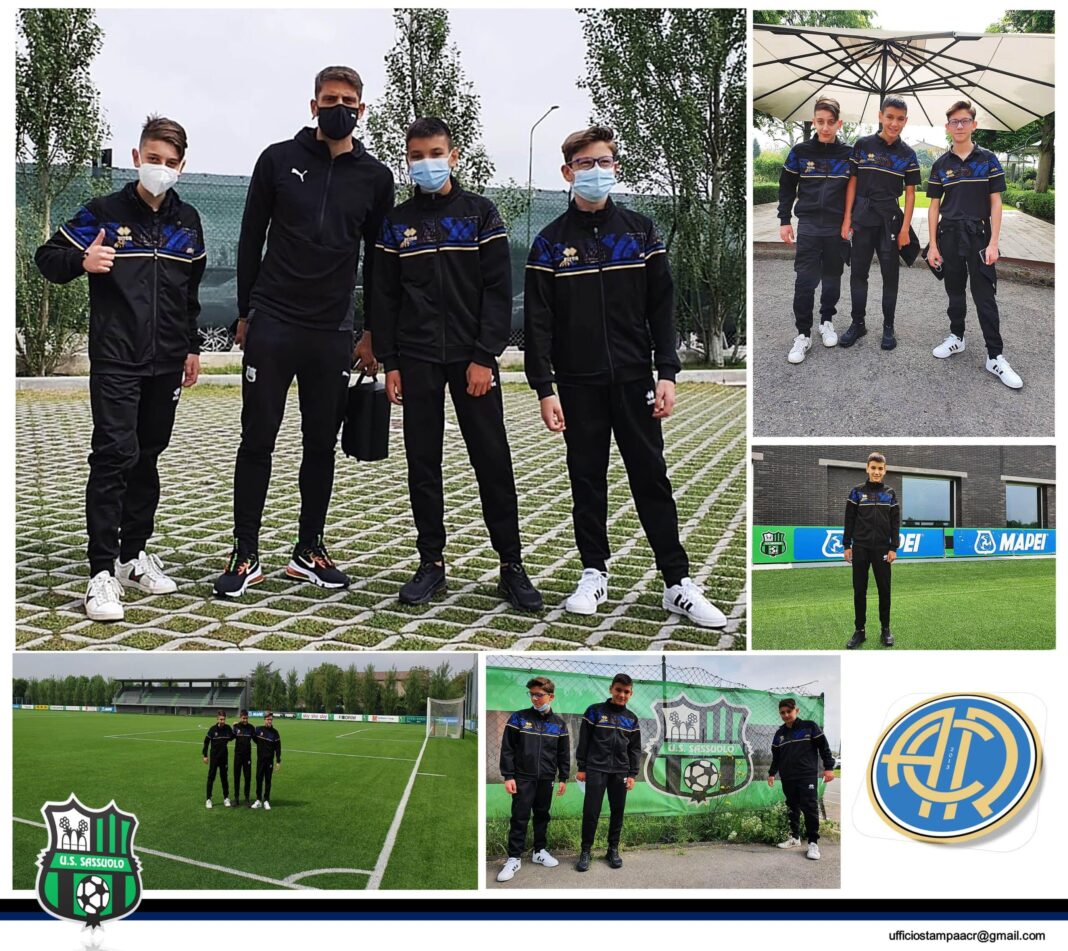 VISITA DELL’ACCADEMIA CALCIO ROMA AL SASSUOLO CALCIO VISITA DELL’ACCADEMIA CALCIO ROMA AL SASSUOLO CALCIO