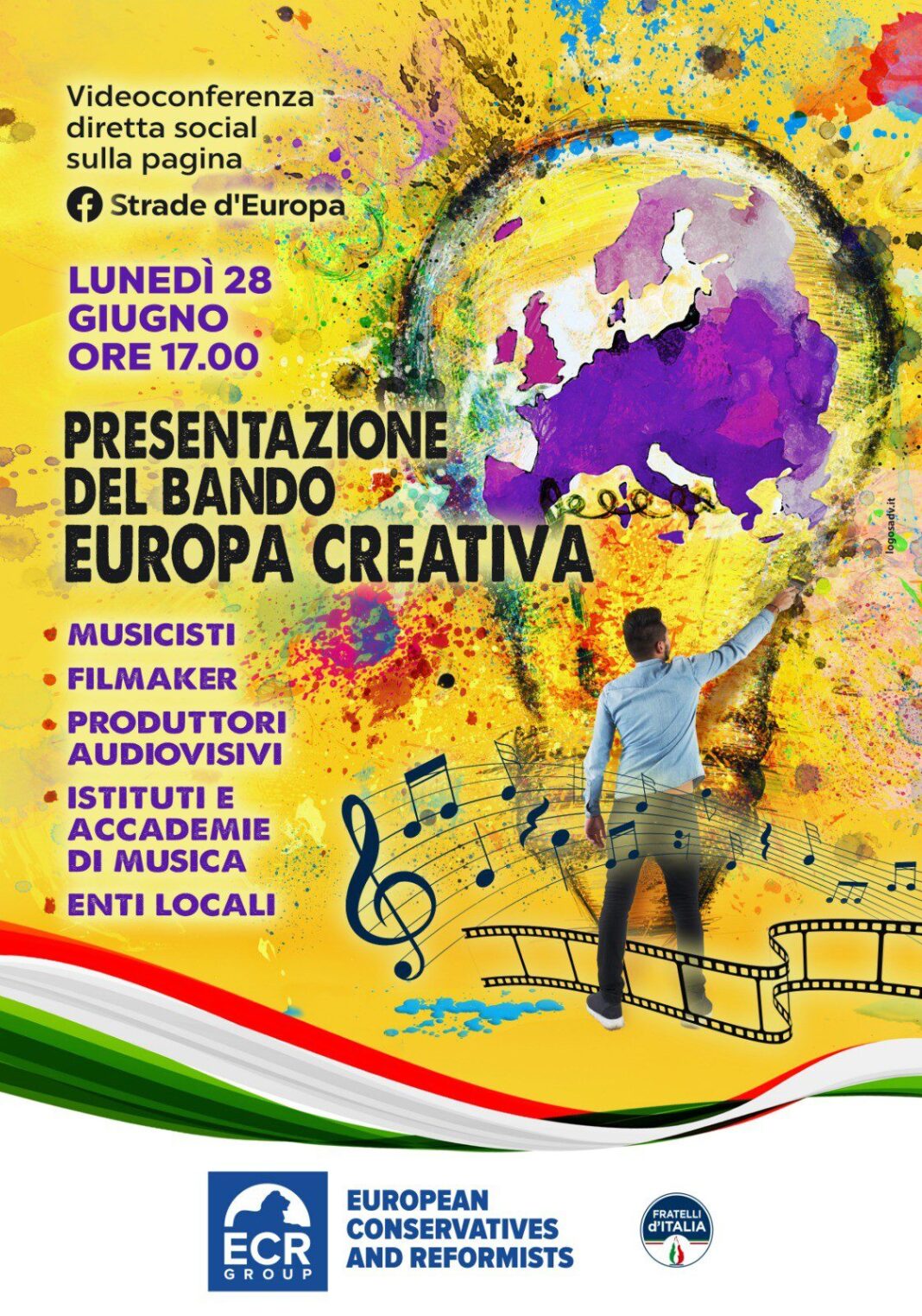 Bandi europei sulla cultura presentati in diretta facebook Bandi europei sulla cultura presentati in diretta facebook