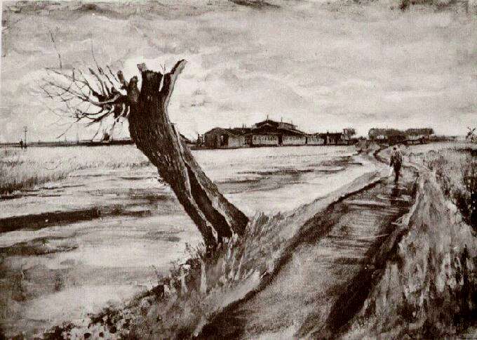 VAN GOGH E I PLATANI CAPITOZZATI 1 Pollard Willow 188238x56 priv.