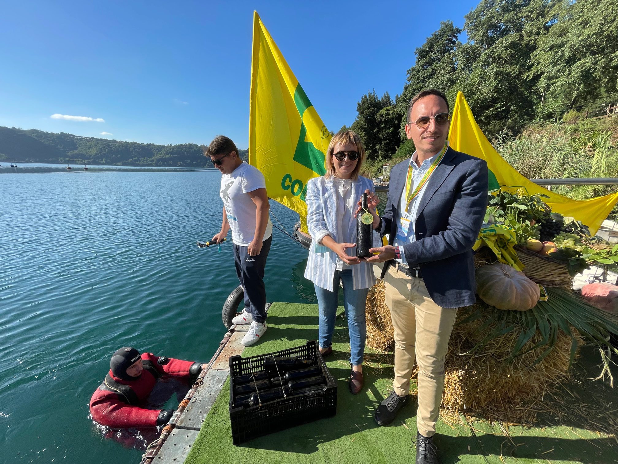 OSCAR GREEN 2021, COLDIRETTI LAZIO PREMIA I SEI GIOVANI IMPRENDITORI AGRICOLI CHE HANNO “SFIDATO IL COVID” 2 Delegati giovani Oscar Green Nemi