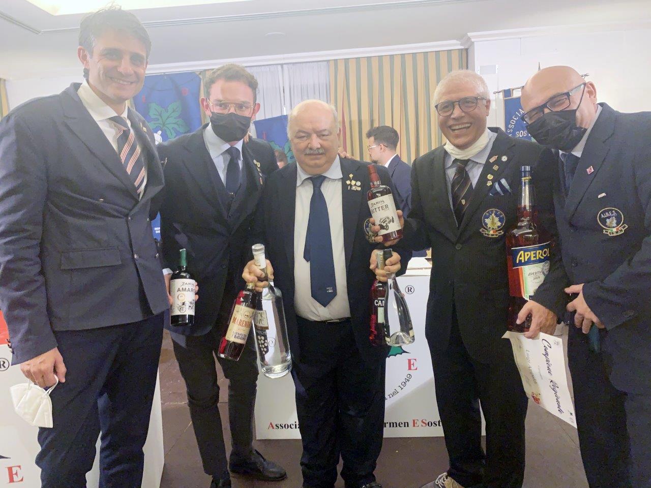 Luigi Atripaldi vince il concorso Aibes dei professionisti del bere miscelato 1 IMG 5169 Squadra campana alla finalissima AIBES