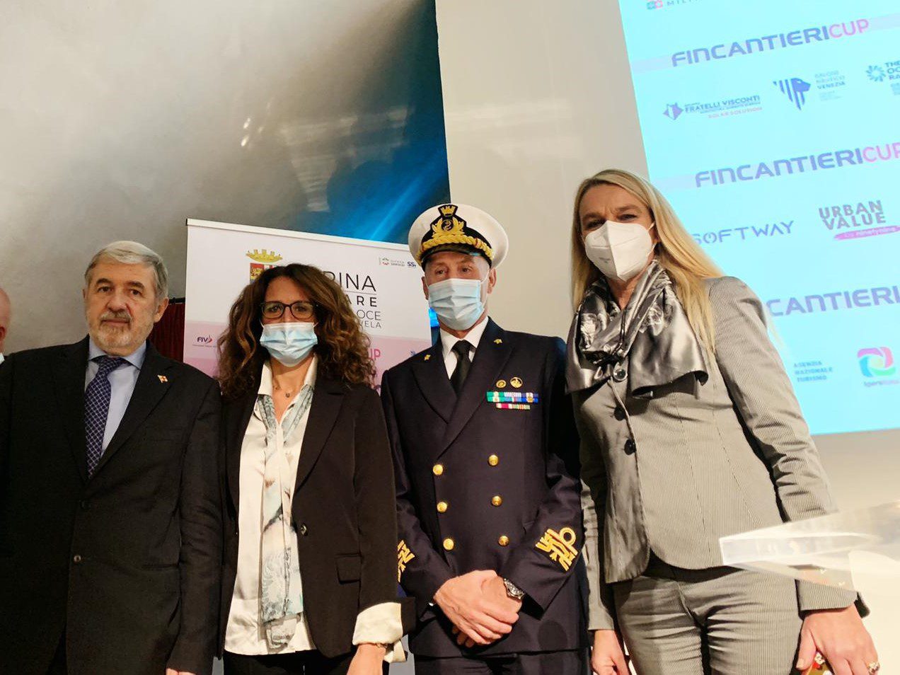 Marina Militare, Nastro Rosa Veloce-Trofeo Fincantieri Cup, Sottosegretario Pucciarelli: impegnativa regata internazionale e occasione per esaltare nostra millenaria tradizione marinaresca e perle della nostra Penisola 1 IMG 20211119 WA0092
