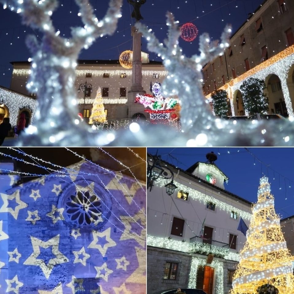 MUSICA, ARTE E LABORATORI CREATIVI PER I PICCOLI: L’EPIFANIA DI FERENTINO CHIUDE IL CALENDARIO DELLE FESTE CON UN PIENO DI APPUNTAMENTI 1 Luminarie Ferentino 1