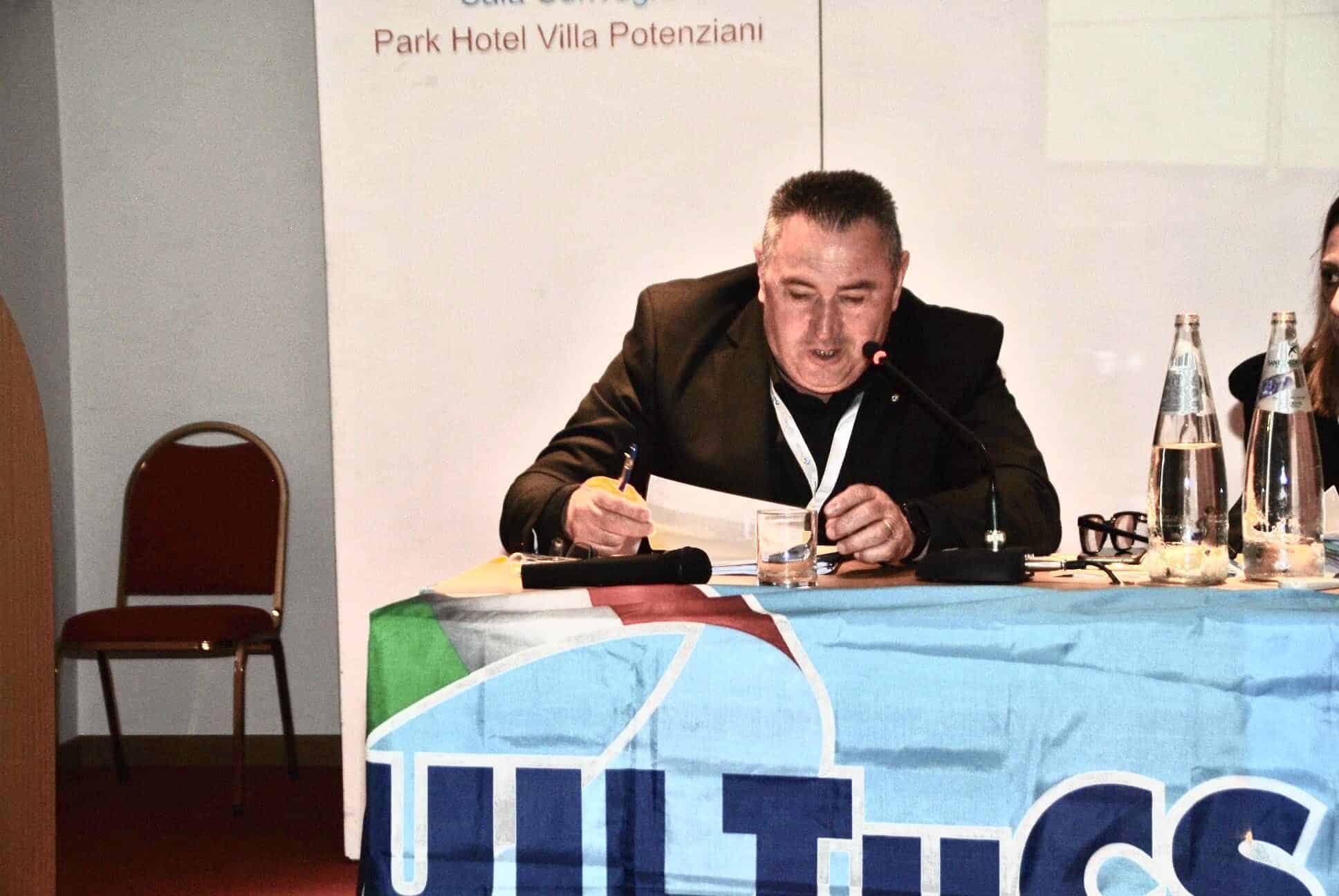Pietro Feliciangeli riconfermato segretario della UilTucs di Rieti Pietro Feliciangeli riconfermato segretario della UilTucs di Rieti