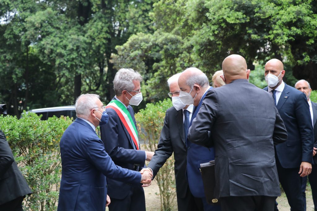 Napoli, la visita del Presidente della Repubblica Algerina 1 IMG 5410