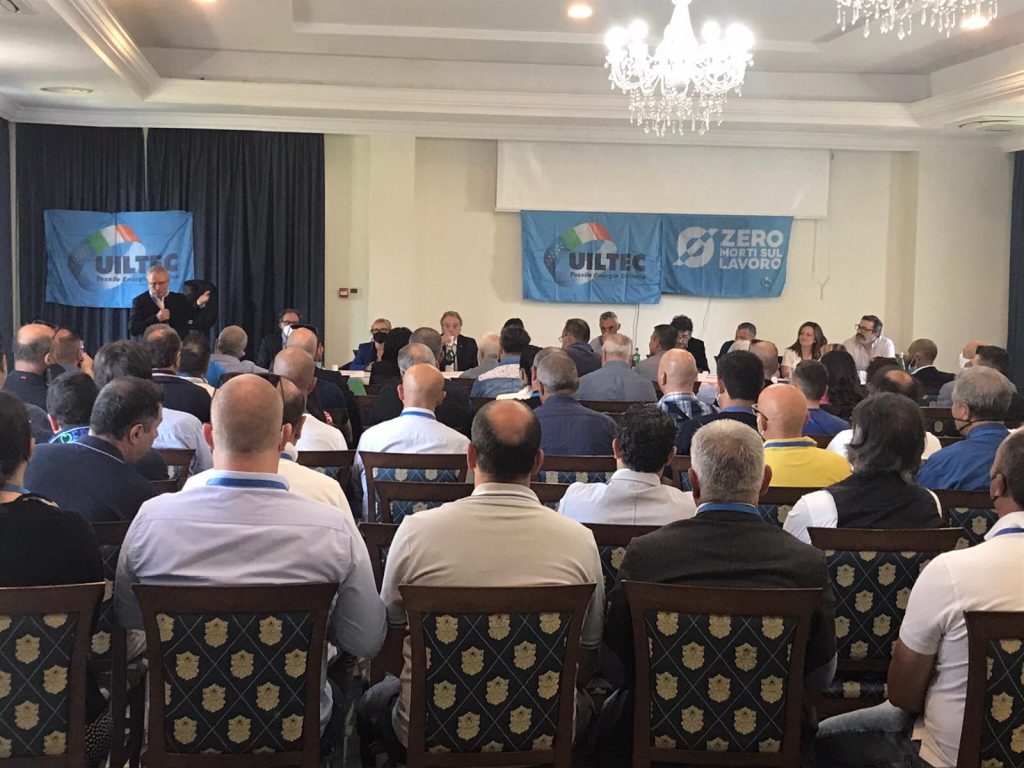 <strong>CONGRESSO UILTEC FROSINONE: ALESSANDRO PISCITELLI CONFERMATO SEGRETARIO GENERALE TERRITORIALE</strong> 2 Uiltec Congresso 3