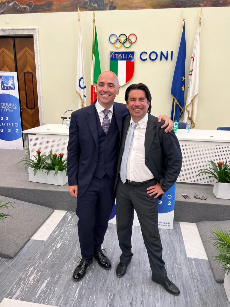 Elezioni nazionali Opes, tanti pontini ai ruoli di vertice 1 sx Presidente Opes Juri Morico Dx Segretario generale Opes Davide Fioriello
