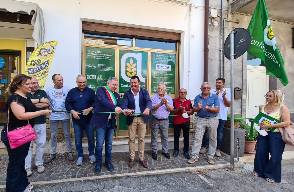 AMASENO: INAUGURATA LA NUOVA SEDE DI CONFAGRICOLTURA FROSINONE 1 Amaseno Confagricoltura 2