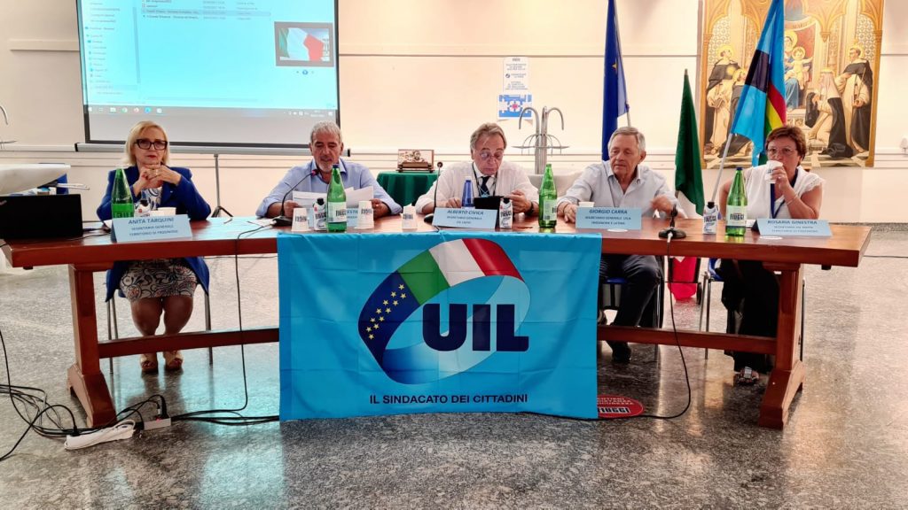 FIUGGI: IL PRIMO CONGRESSO TERRITORIALE DELLA UIL DI FROSINONE RIELEGGE ANITA TARQUINI SEGRETARIA GENERALE 1 Congresso UIL Fiuggi 3