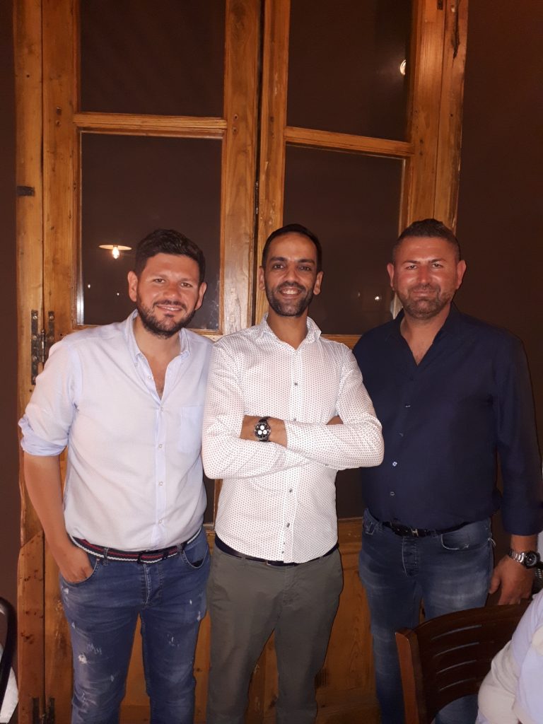 Dal ristorante “La Gare” di Pompei parte il viaggio nelle eccellenze della cucina partenopea e borbonica 1 Francesco Di Martino Ing. Carmine e Vincenzo Costantino e la Porta della Fortuna