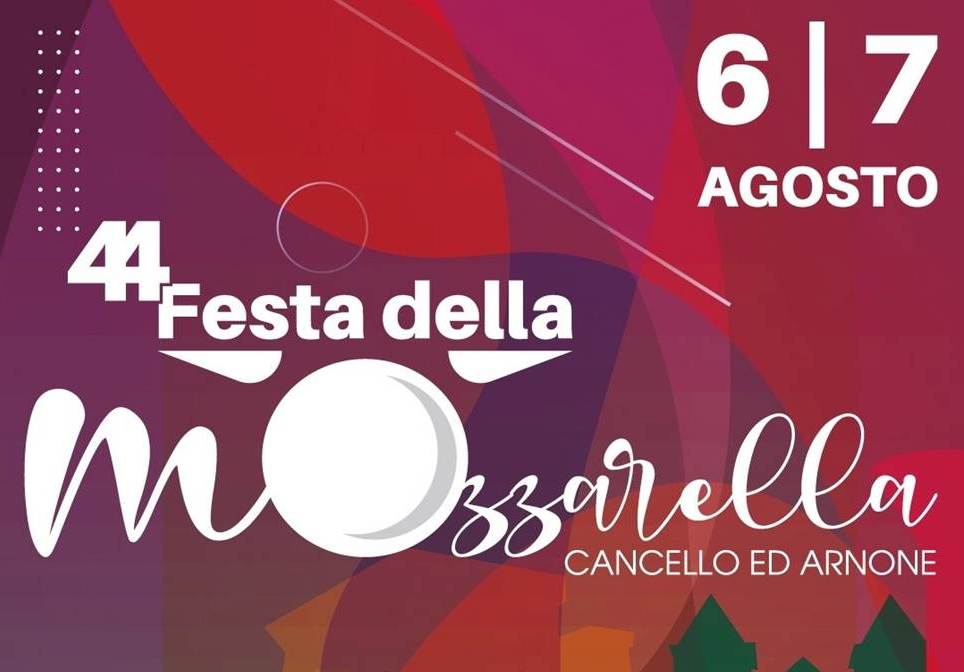 Il 6 e 7 agosto che la festa inizi a Cancello e Arnone per la 44° Festa della mOzzarella! 2 festa mozzarella