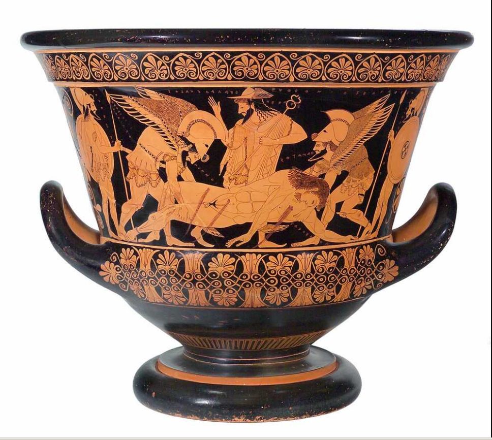 LA ‘GRANDE RAZZIA’, 1900 1 Eufronio cratere di V sec.a.C Museo di Cerveteri.