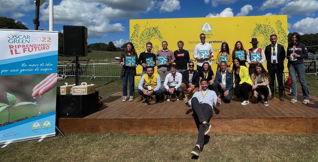 Premiati a Rocca di Papa i progetti innovativi di otto giovani imprenditori agricoli del Lazio 3 Vincitori Oscar Green 2022