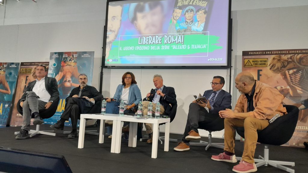 ROMICS, PRESENTATO UN FUMETTO SULLA RESISTENZA 1 20221007 123356