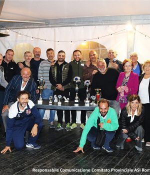 Premiazione Professionisti nel pallone