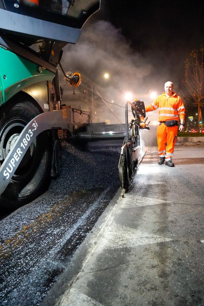 STRADE, GUALTIERI SU CANTIERE PRATI FISCALI: "PIU’ SICUREZZA SULLA VIABILITA’ DELLA CAPITALE" 1 Foto Prati Fiscali 3