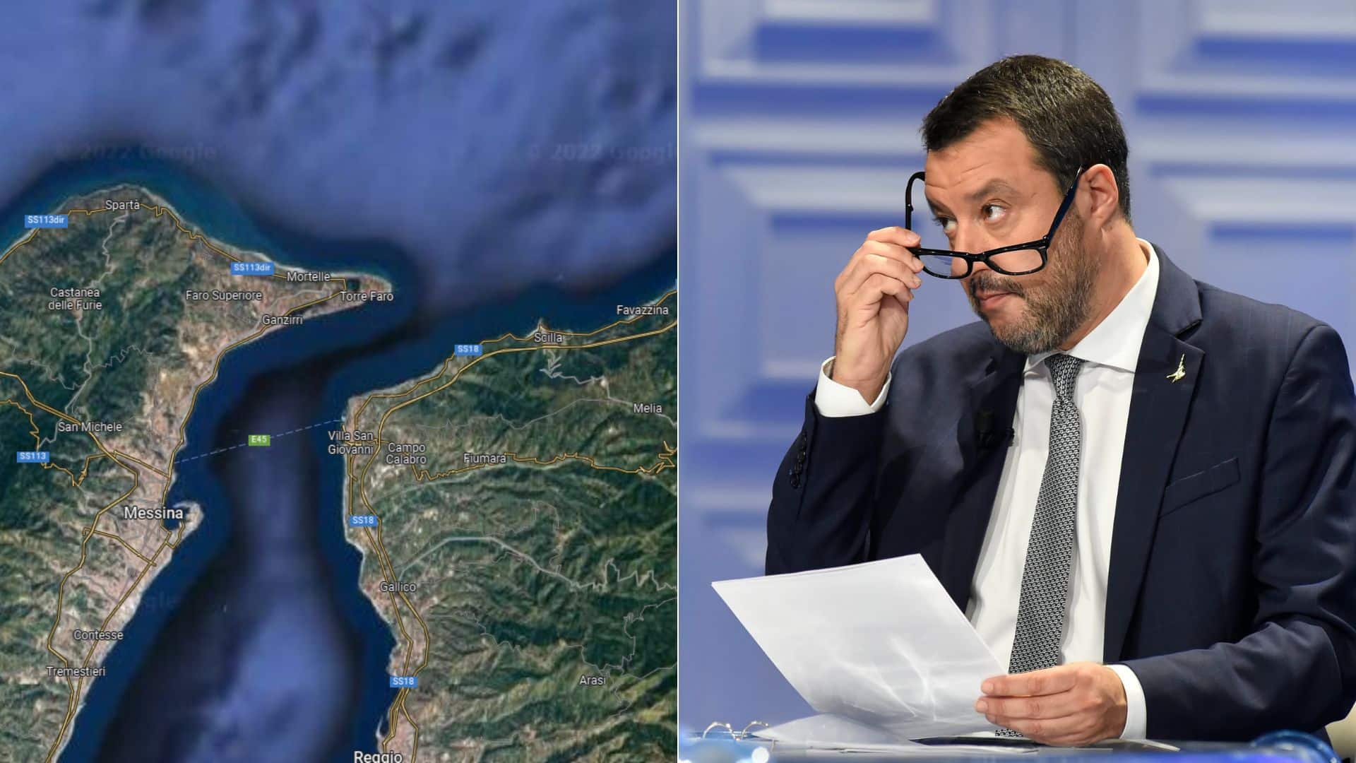 Salvini chiede finanziamenti all’Europa per il Ponte sullo Stretto Salvini chiede finanziamenti all’Europa per il Ponte sullo Stretto
