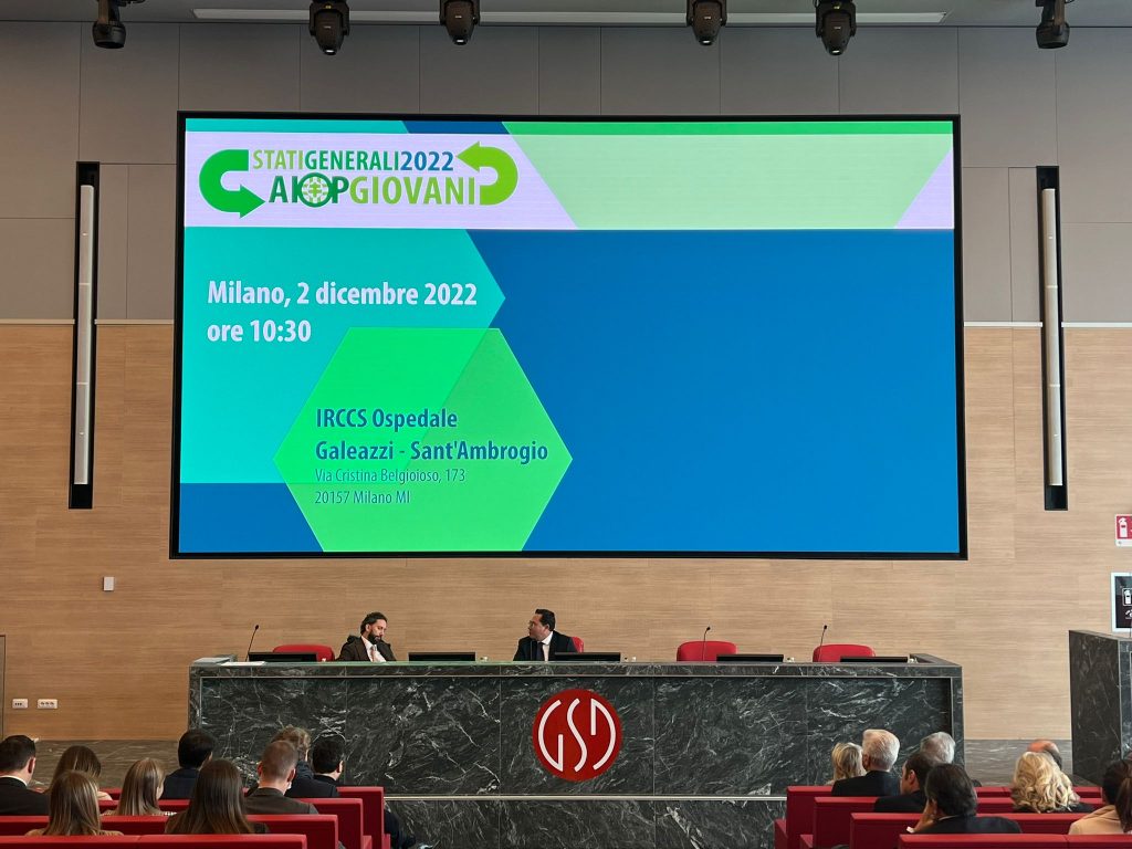 <strong>Michele Nicchio (Aiop Giovani): “Formazione essenziale per maggiore cultura sanitaria”</strong> 1 Stati Generali Aiop Giovani Milano