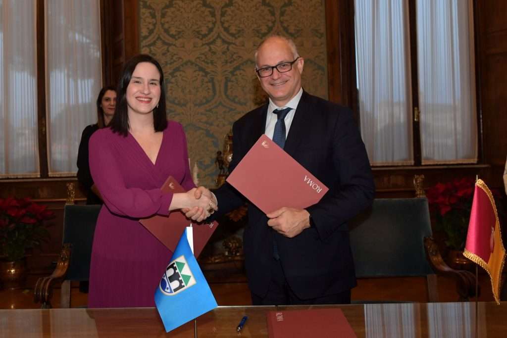 <strong>Incontro tra il Sindaco Gualtieri e la Sindaca di Sarajevo, Benjamina Karić</strong> 1 088005