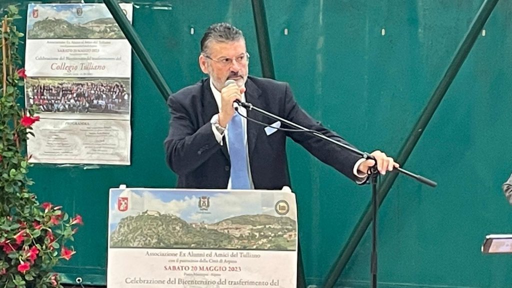Arpino - Gianluca Quadrini partecipa al bicentenario del trasferimento del Collegio Tulliano 1 image 6483441 3 1
