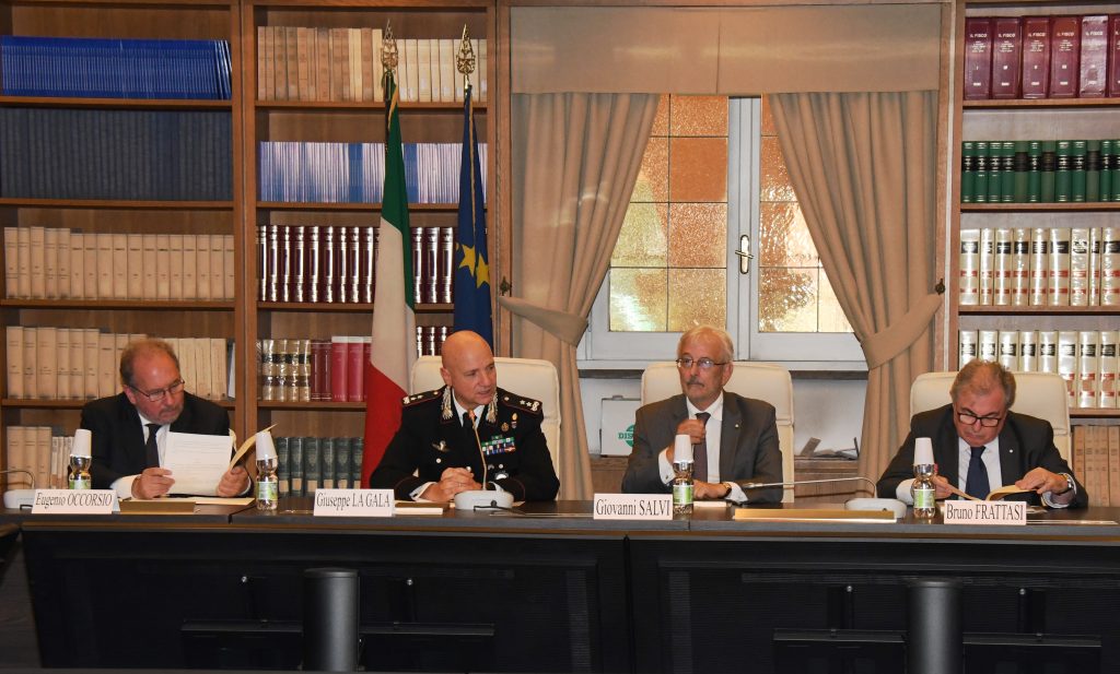 lunch seminar in occasione della sottoscrizione del protocollo d’intesa tra la Scuola e la Fondazione Vittorio Occorsio, che da due anni organizza, per i frequentatori della Scuola, un modulo di lezioni sulla criminalità e l’intelligenza artificiale intitolato a Vittorio Occorsio 1 fotoroma1