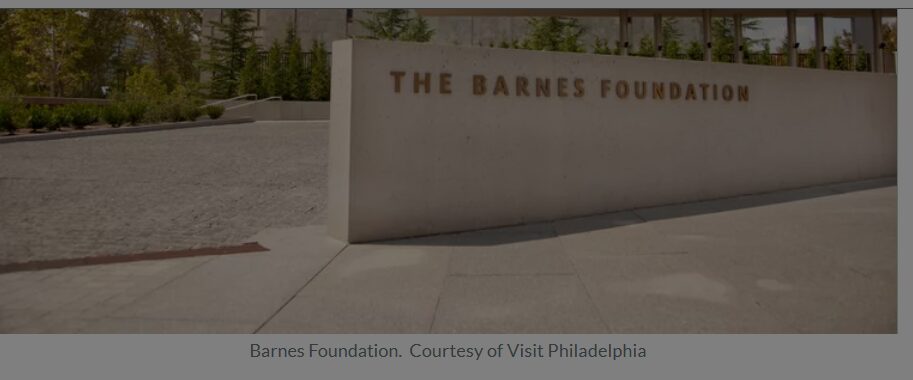 COLLIRIO E CIOCCOLATO… E I MAGNIFICI DELL’ARTE 1 dr Barnes Foundation