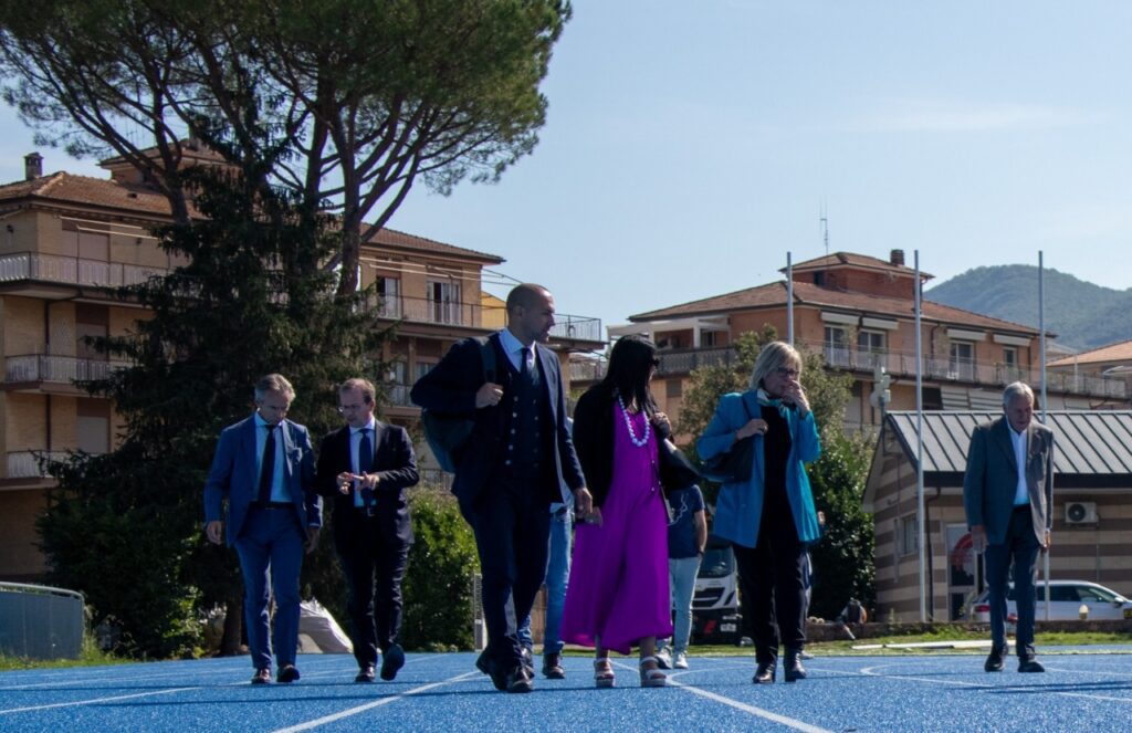 Stadio Guidobaldi, lavori quasi conclusi. Il subcommissario Soccodato: “opera realizzata in tempi celeri” 1 IMG 20231005 WA0038