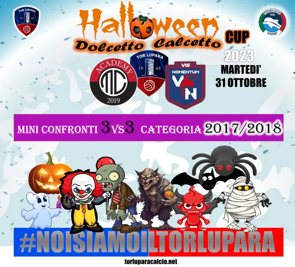 ASD TOR LUPARA - Halloween Cup 2023 Dolcetto Calcetto 3 conf