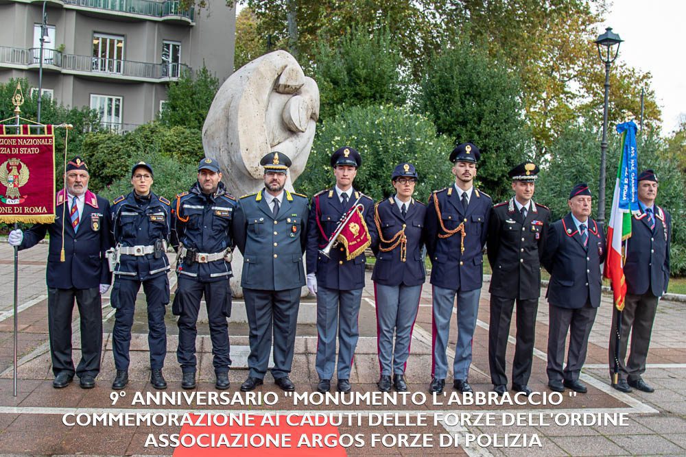 9° ANNIVERSARIO "MONUMENTO L'ABBRACCIO"- COMMEMORAZIONE AI CADUTI DELLE FORZE DELL'ORDINE 5 2N3A0718