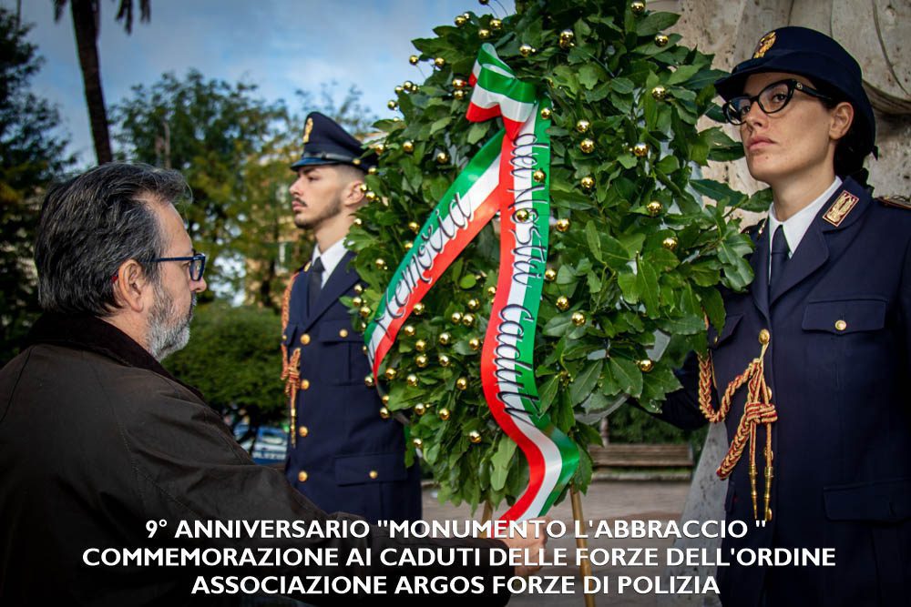 9° ANNIVERSARIO "MONUMENTO L'ABBRACCIO"- COMMEMORAZIONE AI CADUTI DELLE FORZE DELL'ORDINE 2 2N3A0796