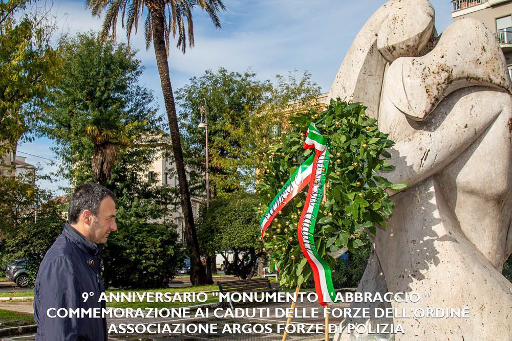 9° ANNIVERSARIO "MONUMENTO L'ABBRACCIO"- COMMEMORAZIONE AI CADUTI DELLE FORZE DELL'ORDINE 3 2N3A0968