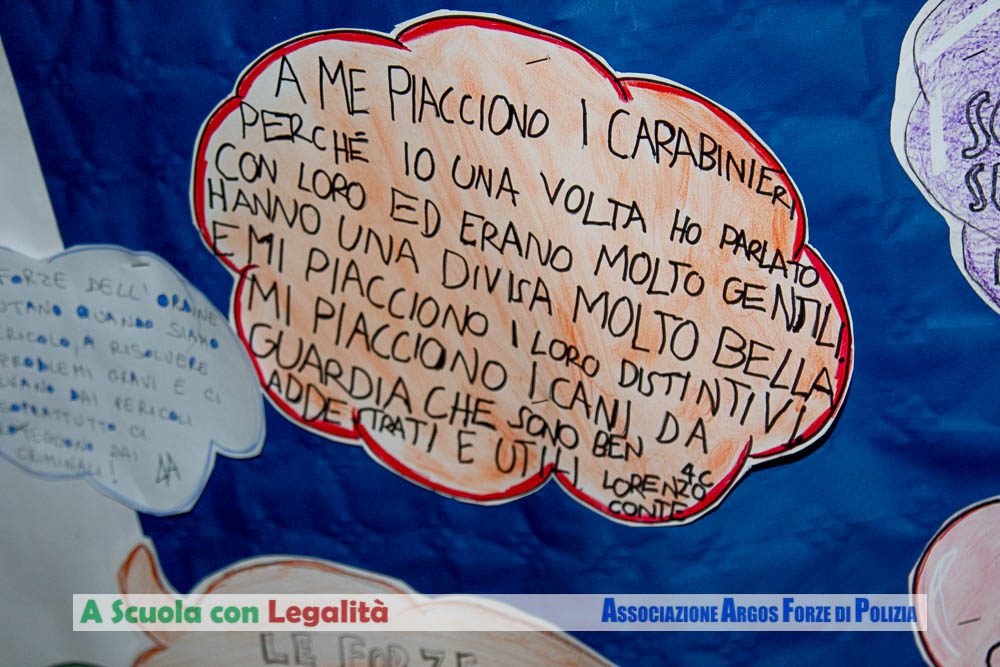 ARGOS Associazione Forze di Polizia - A Scuola con Legalità - "Percorso Buone Azioni" 3 2N3A1430