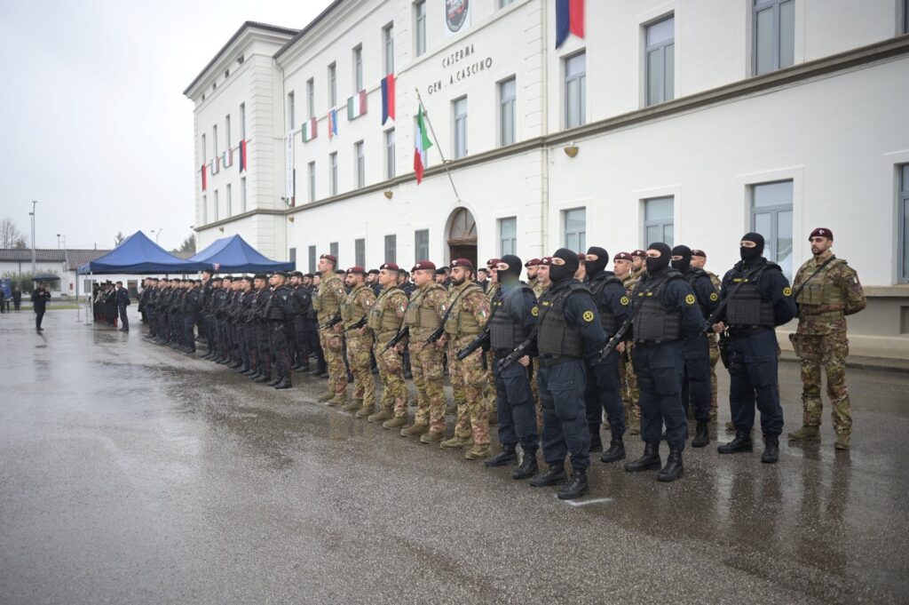 Celebrazione del 25° Anniversario dell’inizio della Missione “Multinational Specialized Unit 2 Cerimonia a Gorizia