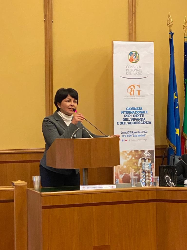 Alessia Savo al convegno nella Giornata internazionaleper i diritti dell'infanzia e dell'adolescenza 1 Savo giornata diritti infanzia 2 1