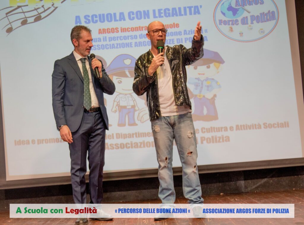 A scuola con Legalità - Una Melodia per la Sicurezza - Associazione ARGOS Forze di Polizia 2 410140645 778140614353940 4564771837740293097 n