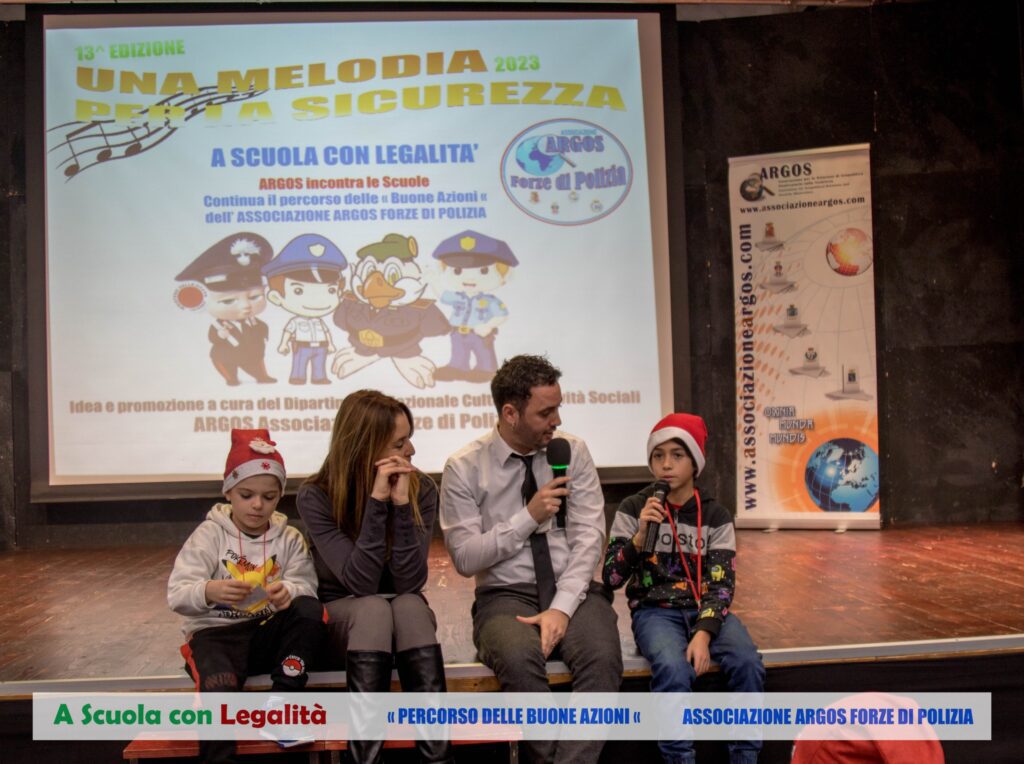 A scuola con Legalità - Una Melodia per la Sicurezza - Associazione ARGOS Forze di Polizia 7 410918103 778138481020820 4252046456288367313 n