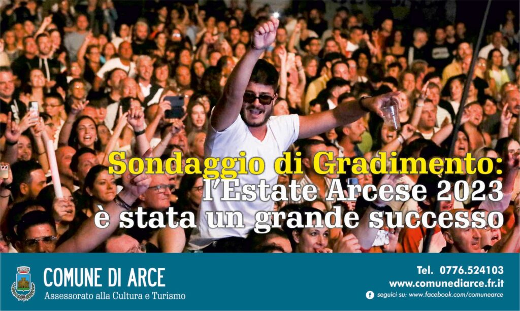 ARCE - Estate arcese 2023? 2 sondaggio di gradimento