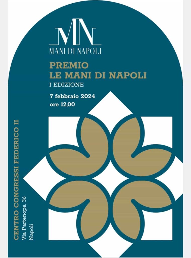 La prima edizione del Premio "Le mani di Napoli - Saxifraga" 1 saxifraga locandina