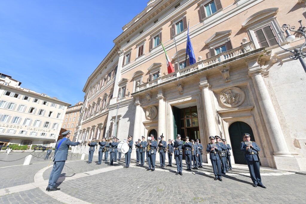 Montecitorio a Porte Aperte, oggi in Aula anche la Fanfara della Brigata Alpina Julia 1 La Banda della Guardia di Finanza2