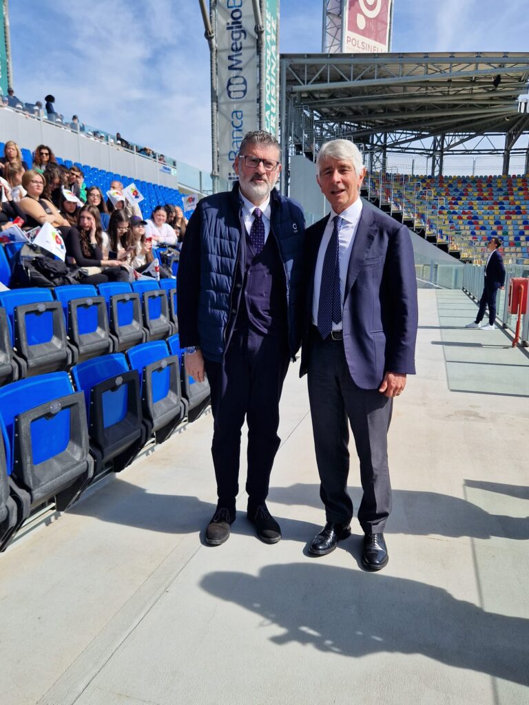 Frosinone: lo stadio Benito Stirpe apre le porte all’”Autismo in tutti i sensi” 1 PHOTO 2024 04 05 12 22 23