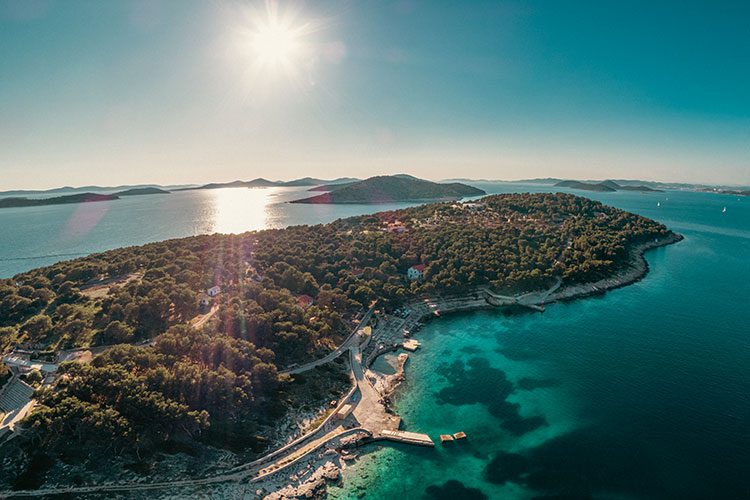 Un viaggio da favola? Si … Si … Šibenik 1 lisola privata di Obonjan 2