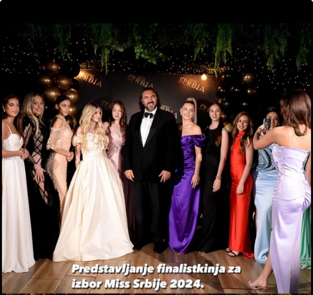 Il tenore Sabino Gianluca Sciarpelletti “International Guest” e in giuria nel prestigioso concorso Miss Serbia 2024 1 image3
