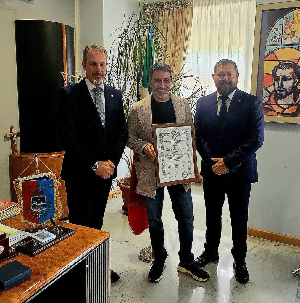 ARGOS Associazione Forze di Polizia - Continua il percorso delle Buone AZIONI - La Presidenza Nazionale incontra il Sindaco di Celano Settimio Santilli 1 2