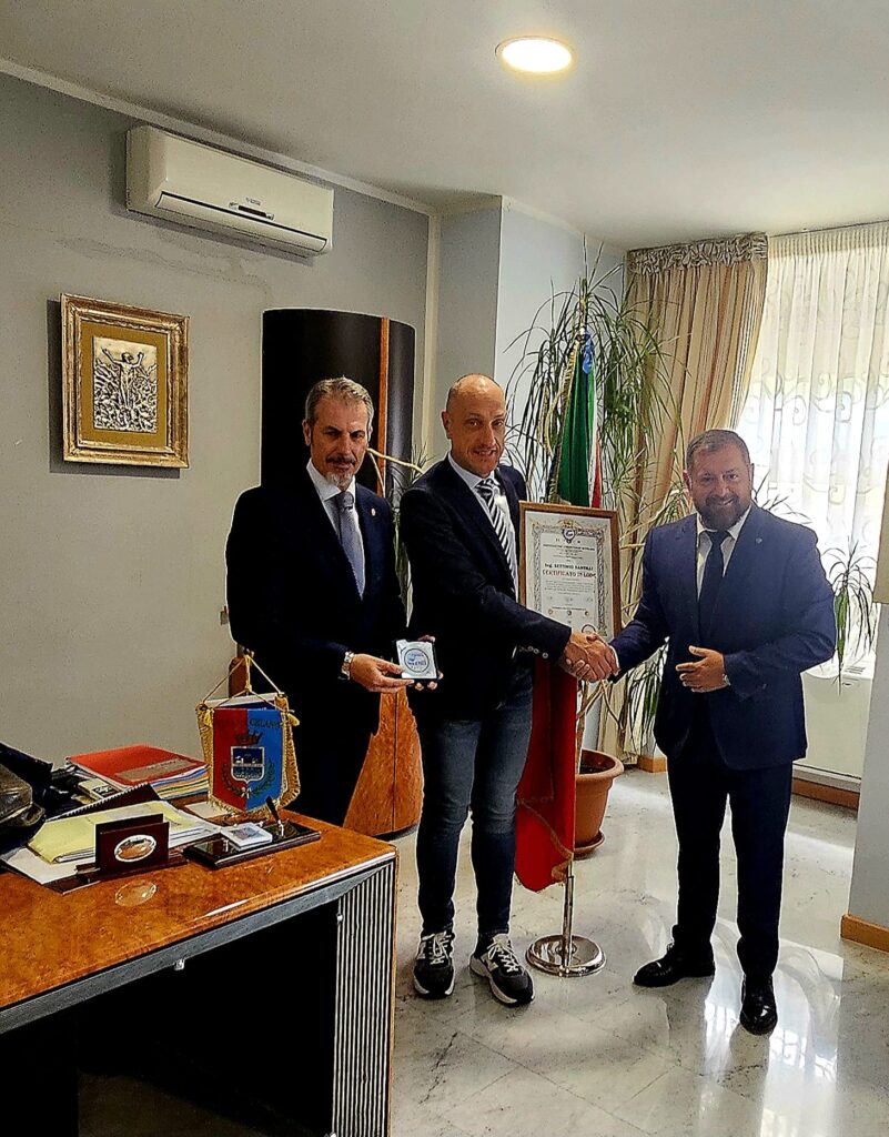 ARGOS Associazione Forze di Polizia - Continua il percorso delle Buone AZIONI - La Presidenza Nazionale incontra il Sindaco di Celano Settimio Santilli 2 4