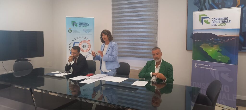 Presentate le misure verso la nuova Legge Regionale sul Consorzio Industriale 1 Conferenza stampa 03