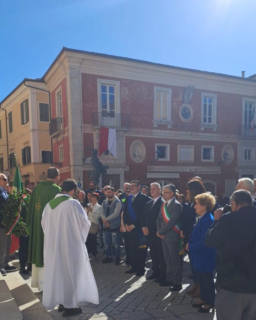 l Presidente del Consiglio della Provincia di Frosinone, Quadrini, partecipa alla 74ª Giornata Nazionale delle Vittime sul Lavoro ad Arpino 1 PHOTO 2024 10 14 14 40 11