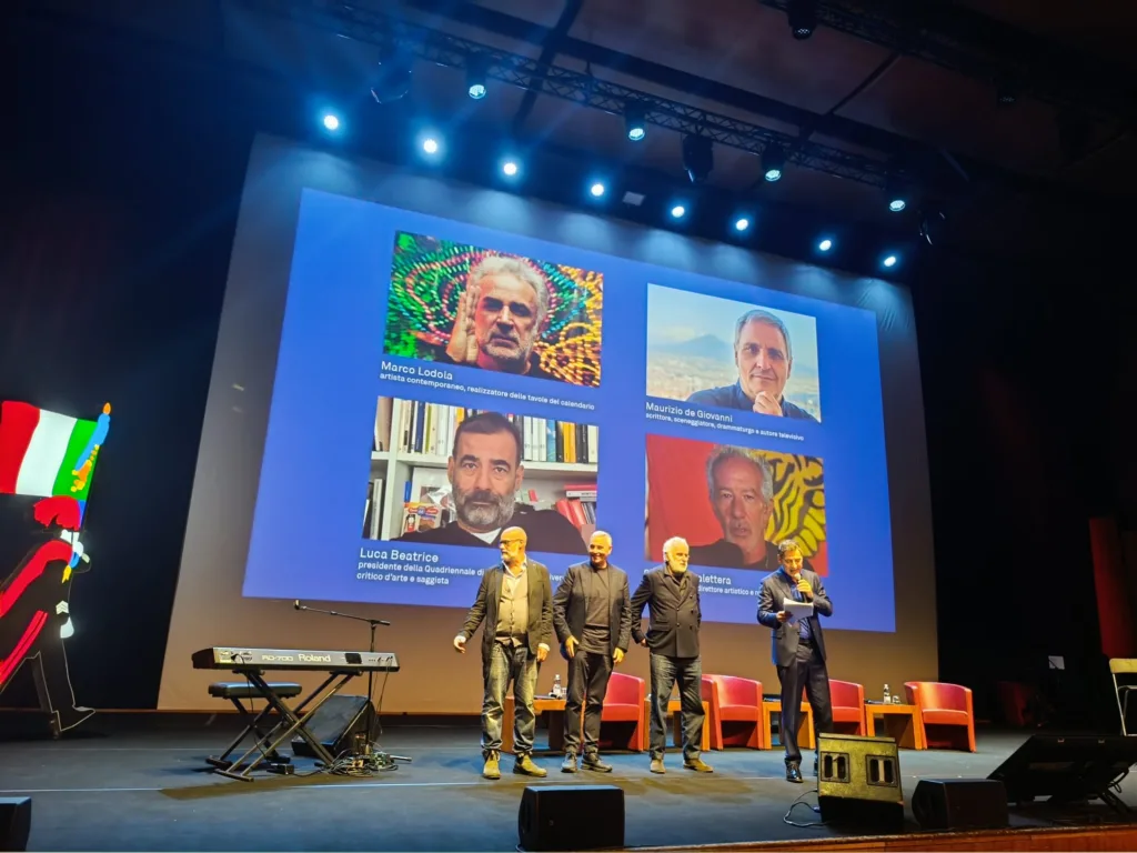 La presentazione del Calendario Storico dei Carabinieri, realizzato con il contributo dell’artista Marco Lodola e dello scrittore Maurizio de Giovanni, e dei prodotti editoriali 1 foto 2 2