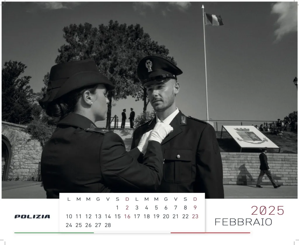 La Polizia di Stato presenta il Calendario 2025 1 FEBBRAIO